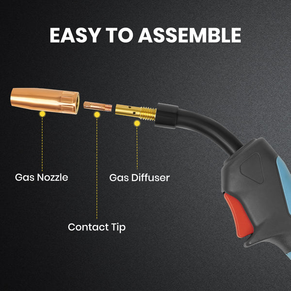 SSIMDER 15AK MIG MIG TORCHA DE LA GUENA DE ARMA Euro