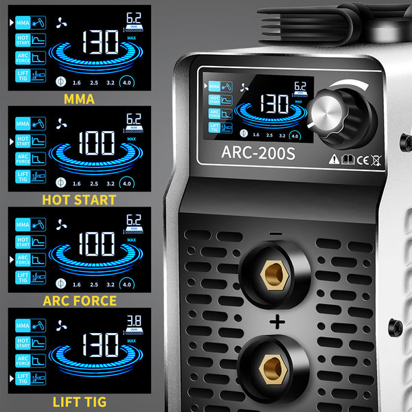 Saldatrice a elettrodo SSimder ARC-200S, saldatrice TIG/Stick 2 in 1