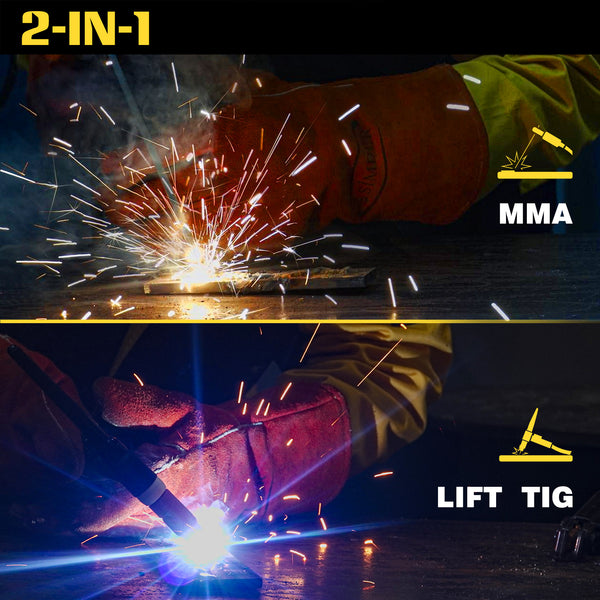 Saldatrice a elettrodo SSimder ARC-200S, saldatrice TIG/Stick 2 in 1