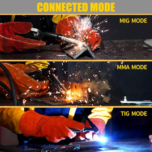 SSimder MIG-140S Gasless 3 in 1 MIG Welder