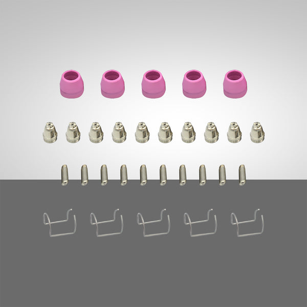 Consumabili per torcia da taglio SSIMDER AG60 30 pezzi