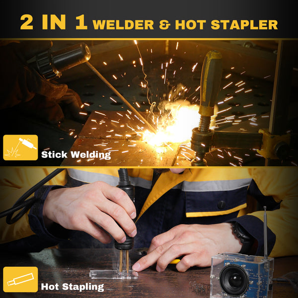 SSIMDER ARC-120M Stick Welder & Hot Stapler