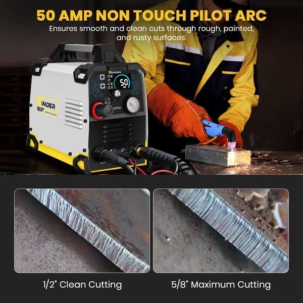 SSIMDER CUT-50 PRO Pilot Arc Plasma Cutter