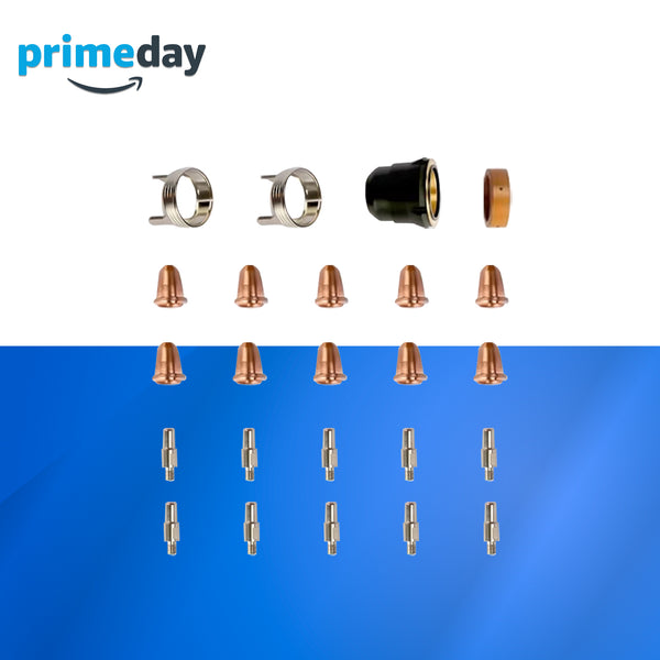 SSIMDER 24pcs IPT40 Pilot Arc Plasma Cutting Consumibles
