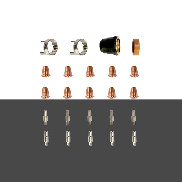 SSIMder 24PCS IPT40 Pilot Arc Plasma schneiden Verbrauchsmaterialien