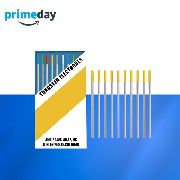 SSIMDER WL15 GOLD TIG Welding Electrodo de tungsteno 10 paquete