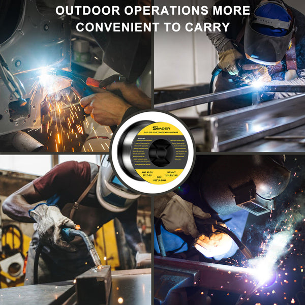 SSIMDER FLUX CORE SEDING FIL E71TGS.035 "2LBS