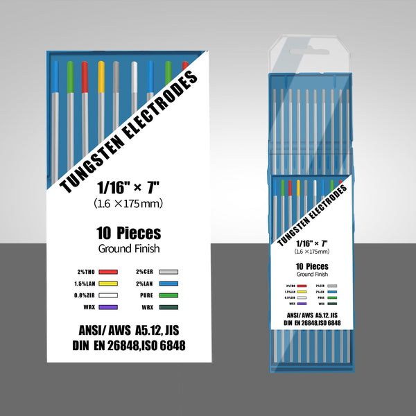 SSimder Grey Tungsten Electrodes 1.6