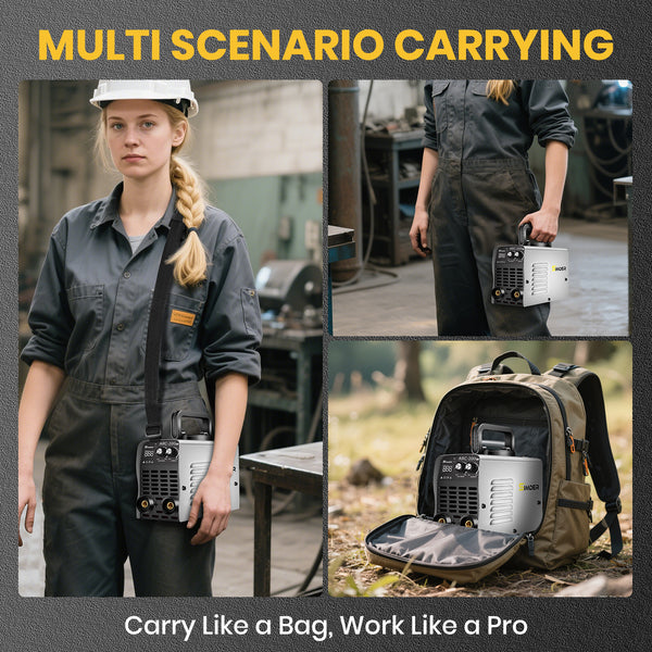 SSIMDER ARC-200 MINI soldador de palo portátil gris