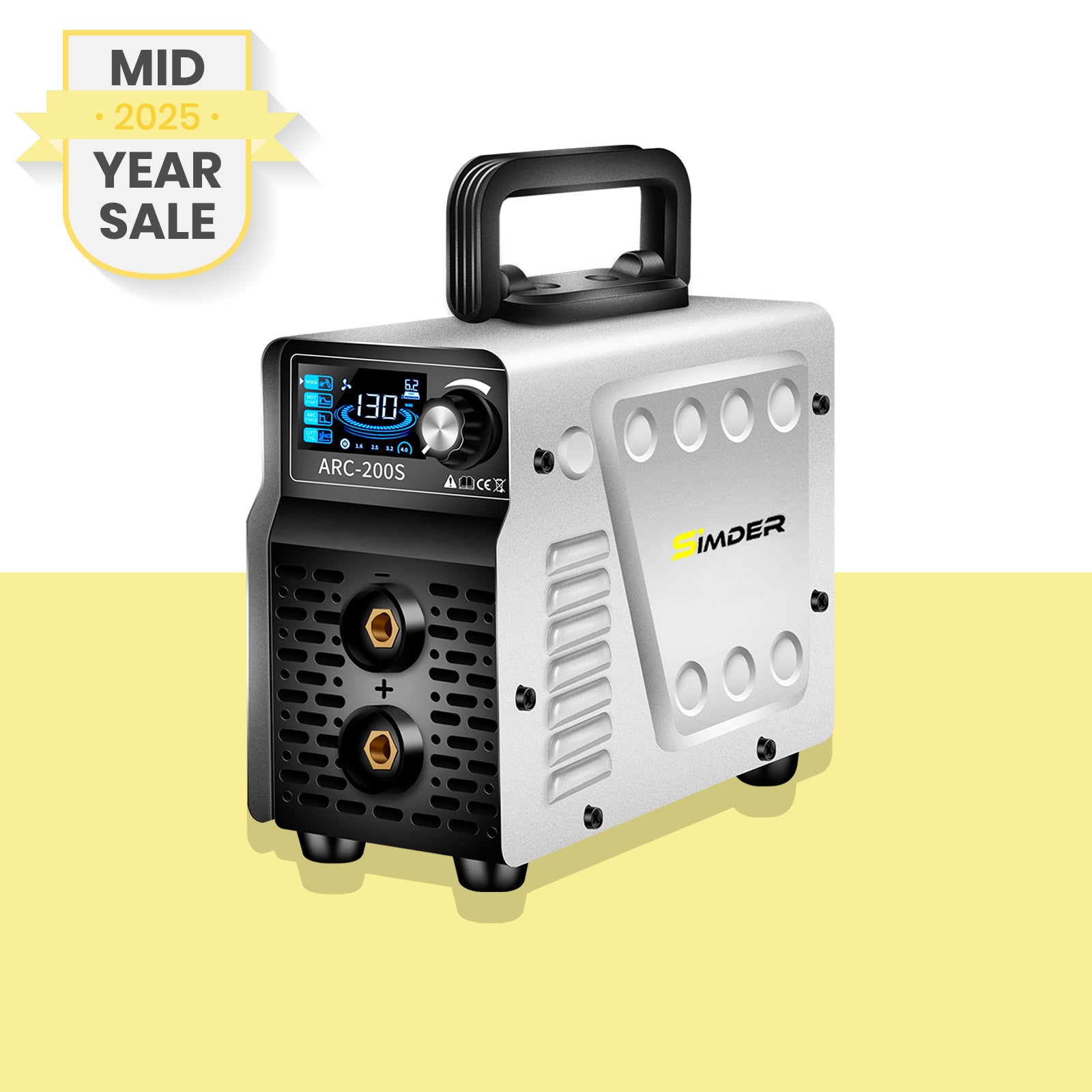 SSimder ARC-200S Stick Welder Lift TIG/Stick 2 in 1 Welding Machine