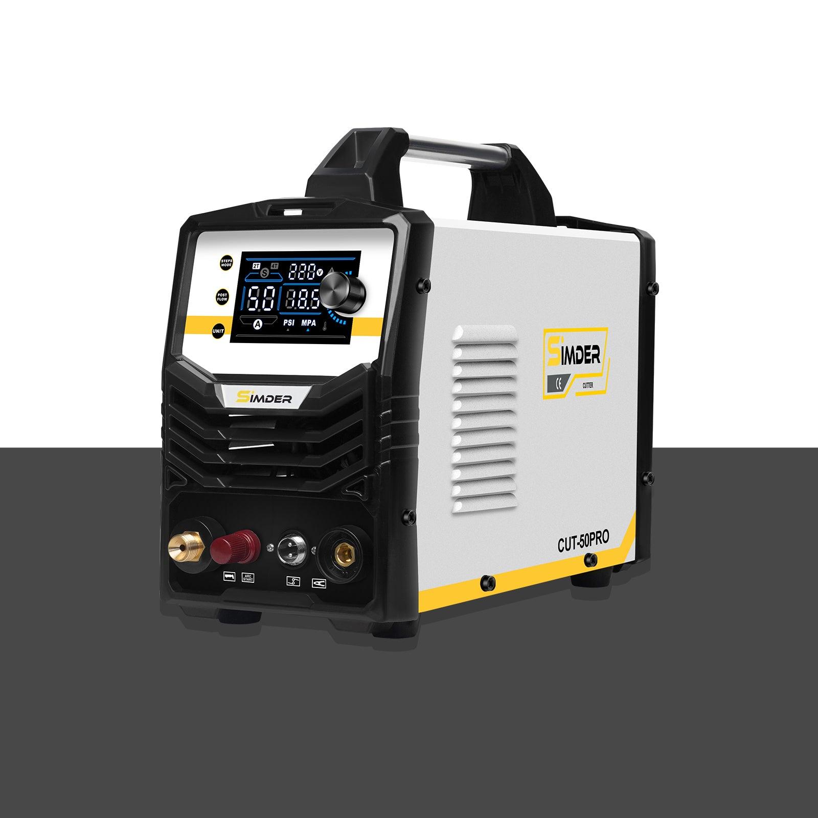 SSimder Upgraded CUT-50 PRO Pilot Arc Plasma Cutter