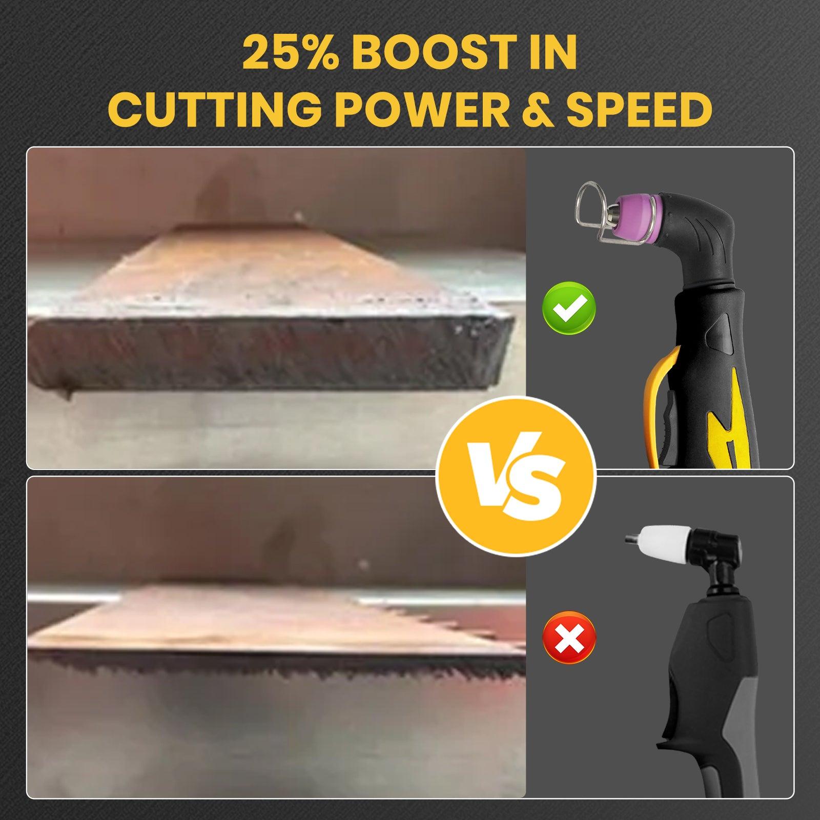 SSimder Upgraded CUT-50 PRO Pilot Arc Plasma Cutter