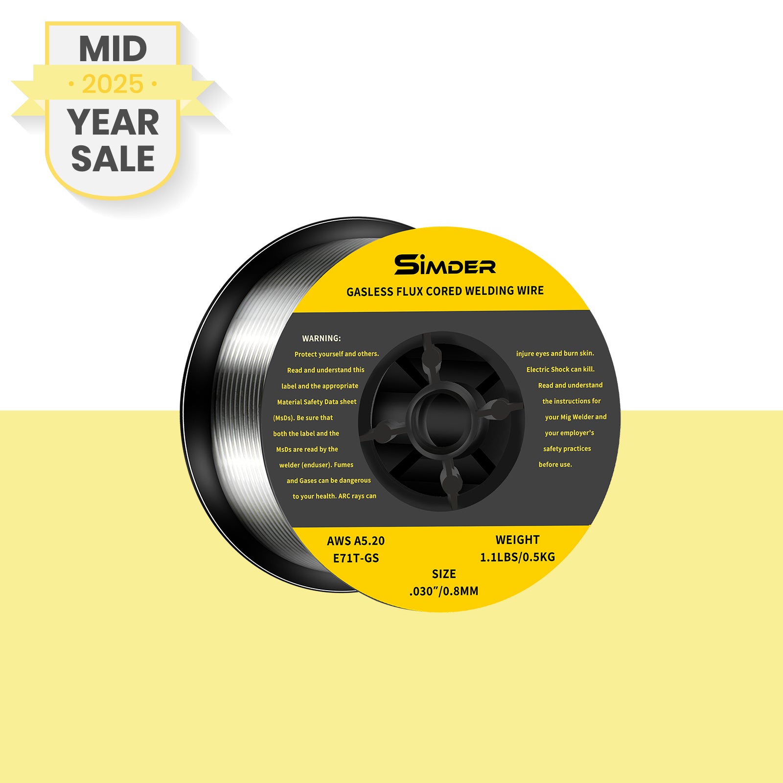 SSimder Flux Core Welding Wire E71TGS.035