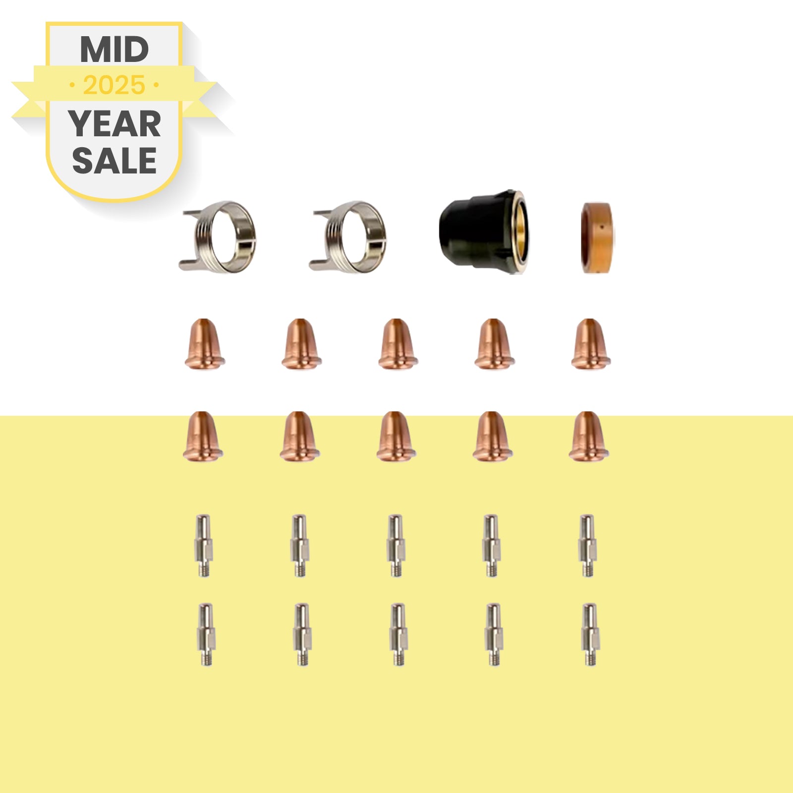 SSimder 24PCS IPT40 Pilot ARC Plasma Cutting Consumables