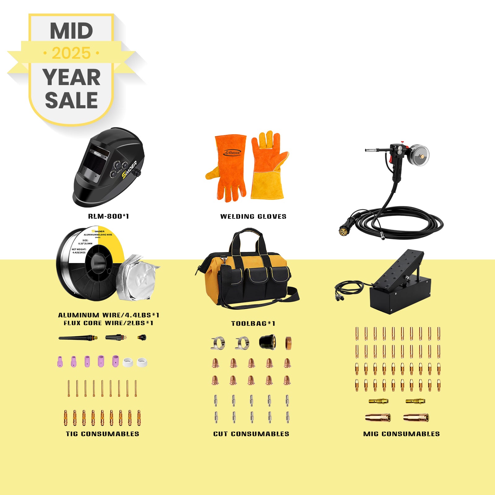 SSimder Luxury Welding Accessories For SD-4050Pro[2024]