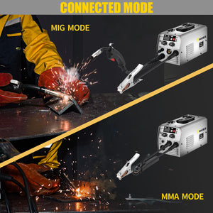 SSimder MIG-140S Gasless 3 in 1 MIG Welder