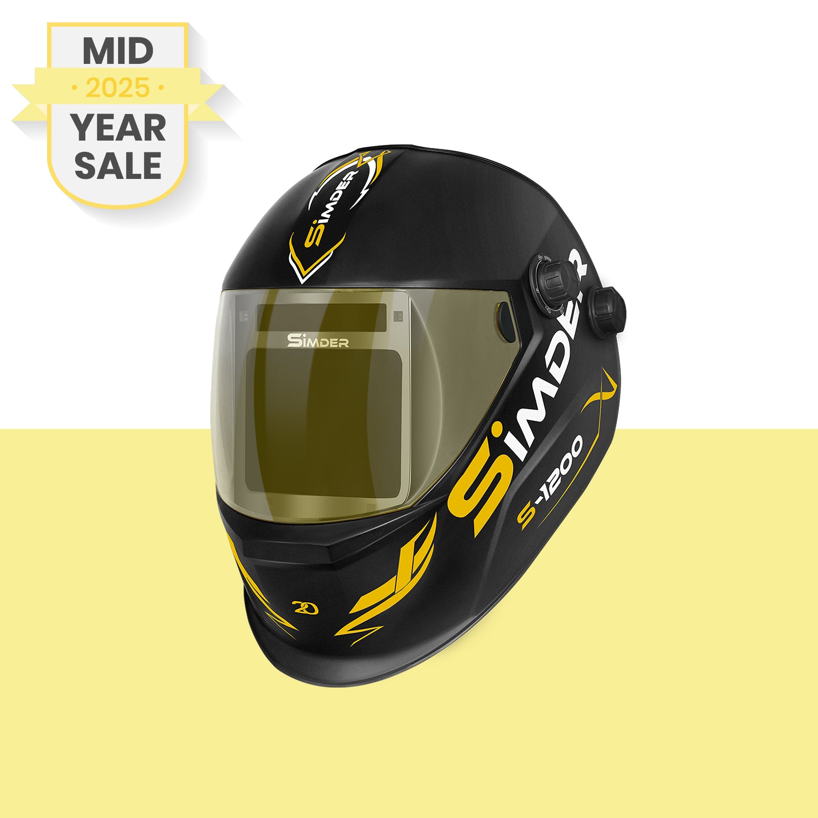 SSimder Auto Darkening True View Welding Helmet S-1200