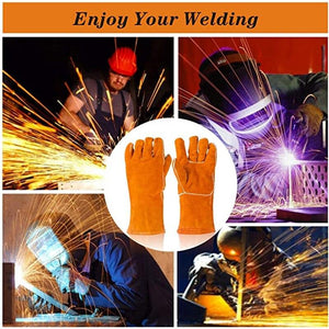 SSimder Welding Gloves - welding in use