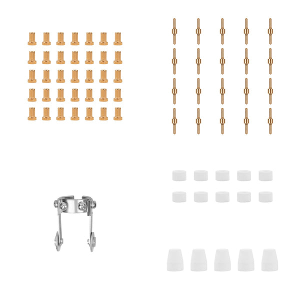 SSIMDER PLASMA CUTTER TORCH COMBESTables Pack 65pcs