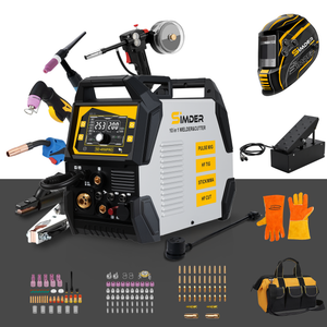SSimder SD-4050 Pro 10-in-1  Aluminum MIG Welder Plasma Cutter Combo