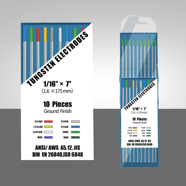 SSimder Green Tungsten Electrodes  1.6